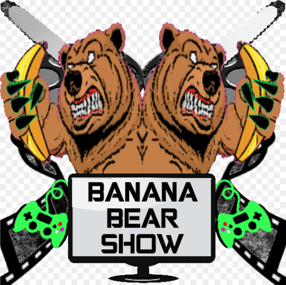Banana Bear Show Language, Food, Fruit, Plant, Produce Png