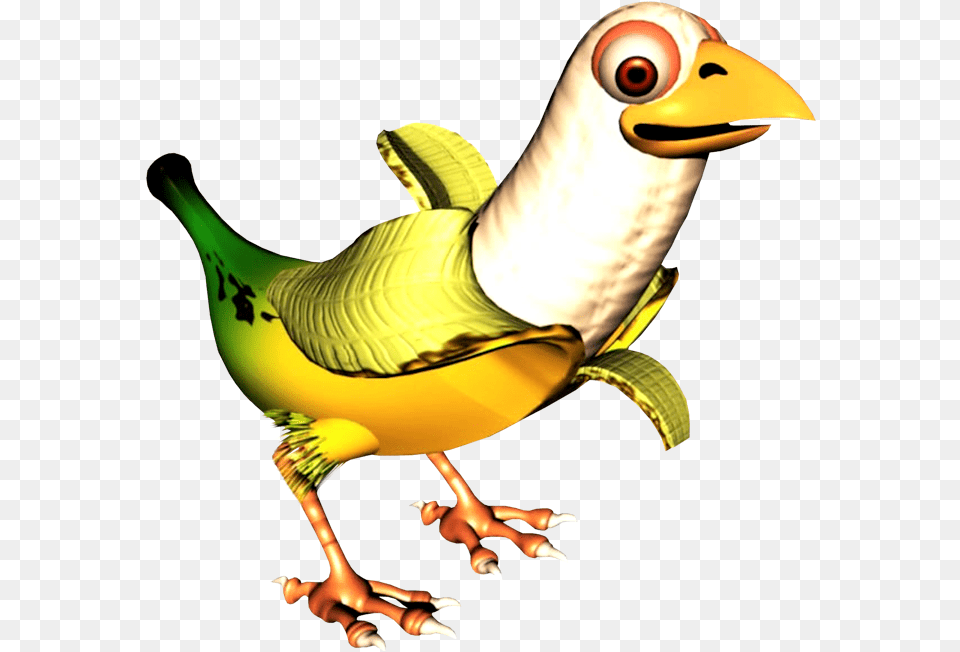 Banana Bird Artwork Donkey Kong Country 3 Banana Birds, Animal, Beak, Baby, Person Free Transparent Png