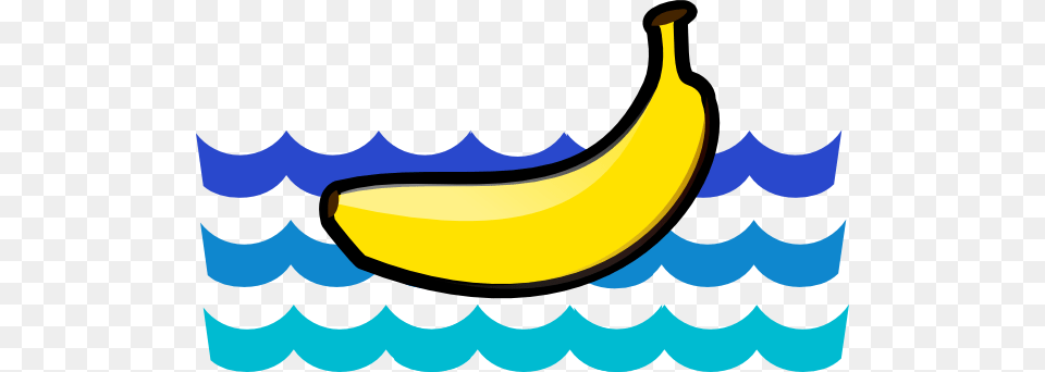 Banana Boat Clip Art, Food, Fruit, Plant, Produce Png