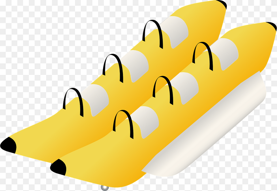 Banana Boat Clipart, Transportation, Vehicle, Watercraft, Banana Boat Free Transparent Png