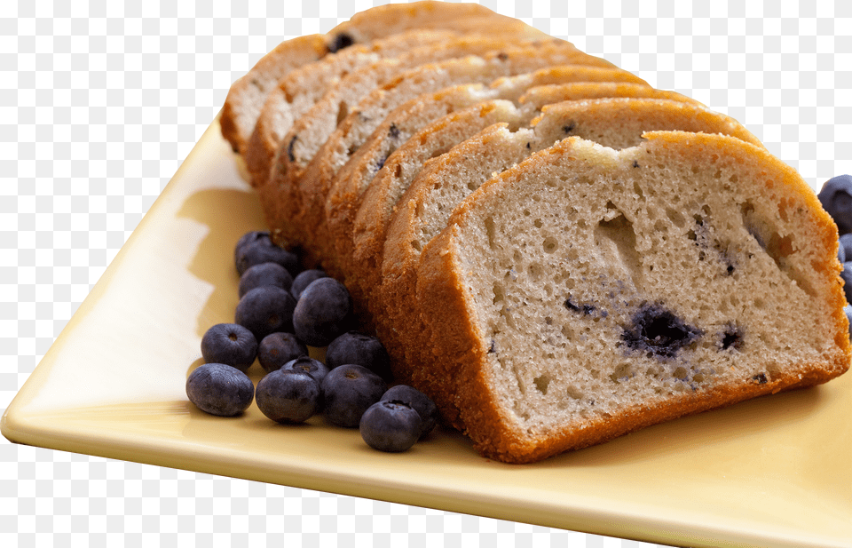Banana Bread, Berry, Blueberry, Food, Fruit Png Image