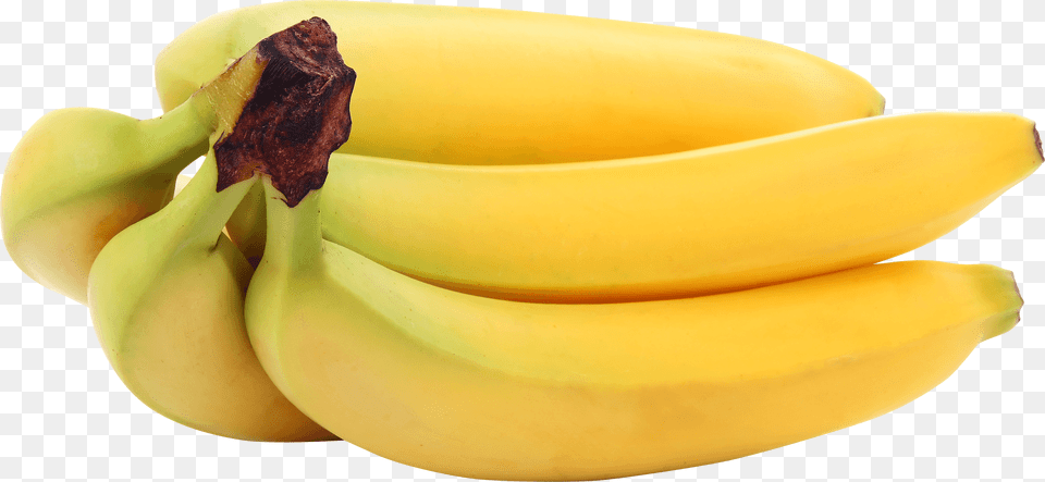 Banana Bunch, Food, Fruit, Plant, Produce Free Png Download