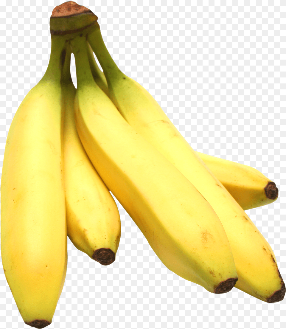 Banana Bunch, Food, Fruit, Plant, Produce Free Png Download