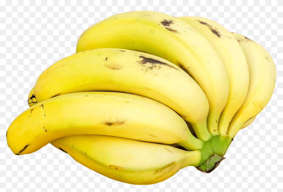 Banana Bunch, Food, Fruit, Plant, Produce Png Image