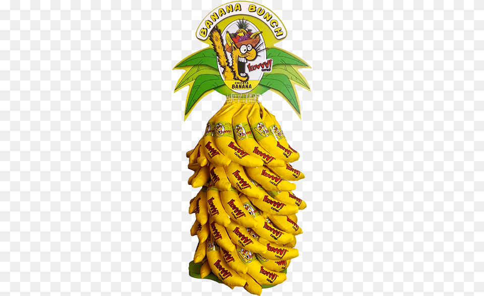 Banana Bunch Catnip Toy, Food, Fruit, Plant, Produce Png Image