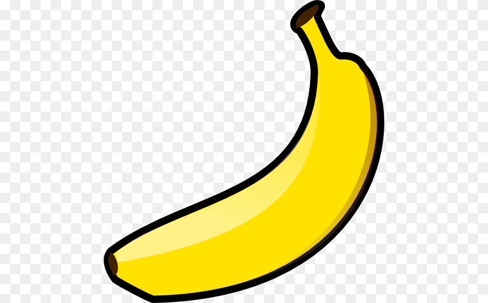 Banana Clip Art Banana Clipart, Food, Fruit, Plant, Produce Free Transparent Png