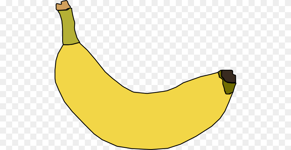 Banana Clip Art For Web, Food, Fruit, Plant, Produce Free Png