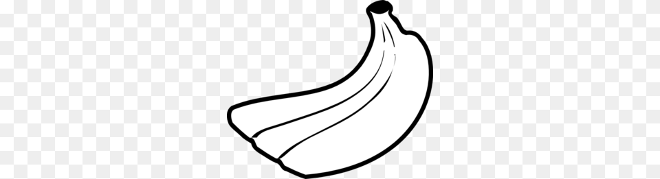 Banana Clipart, Food, Fruit, Plant, Produce Png Image