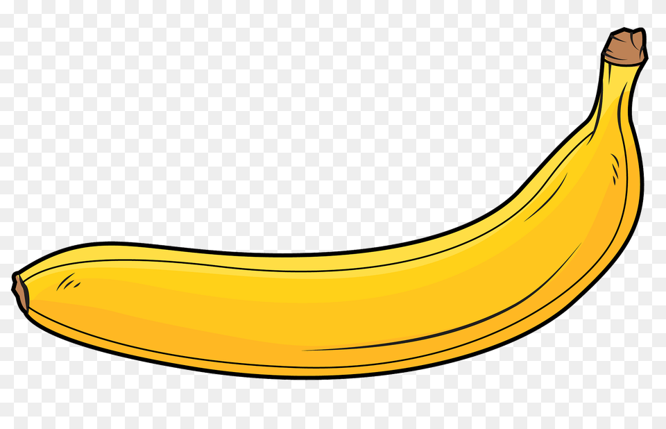 Banana Clipart, Food, Fruit, Produce, Plant Png Image