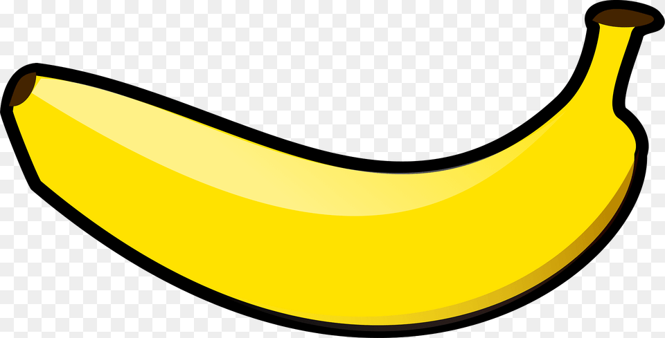 Banana Clipart, Food, Fruit, Plant, Produce Free Png