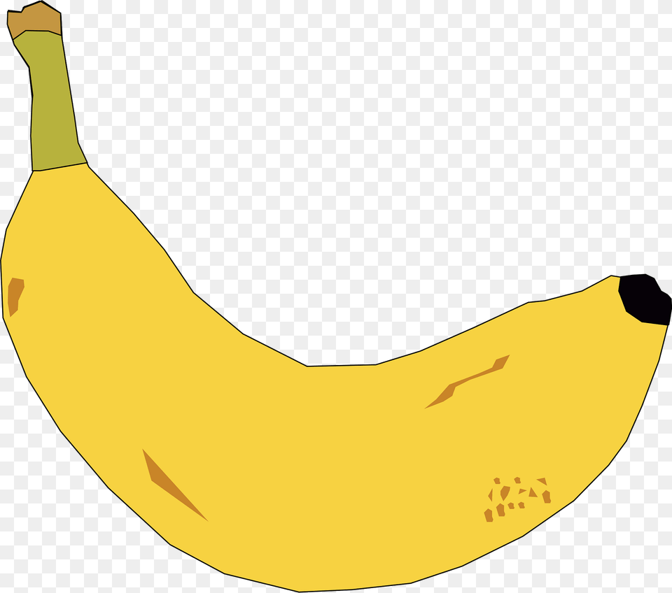 Banana Clipart, Food, Fruit, Plant, Produce Free Png Download