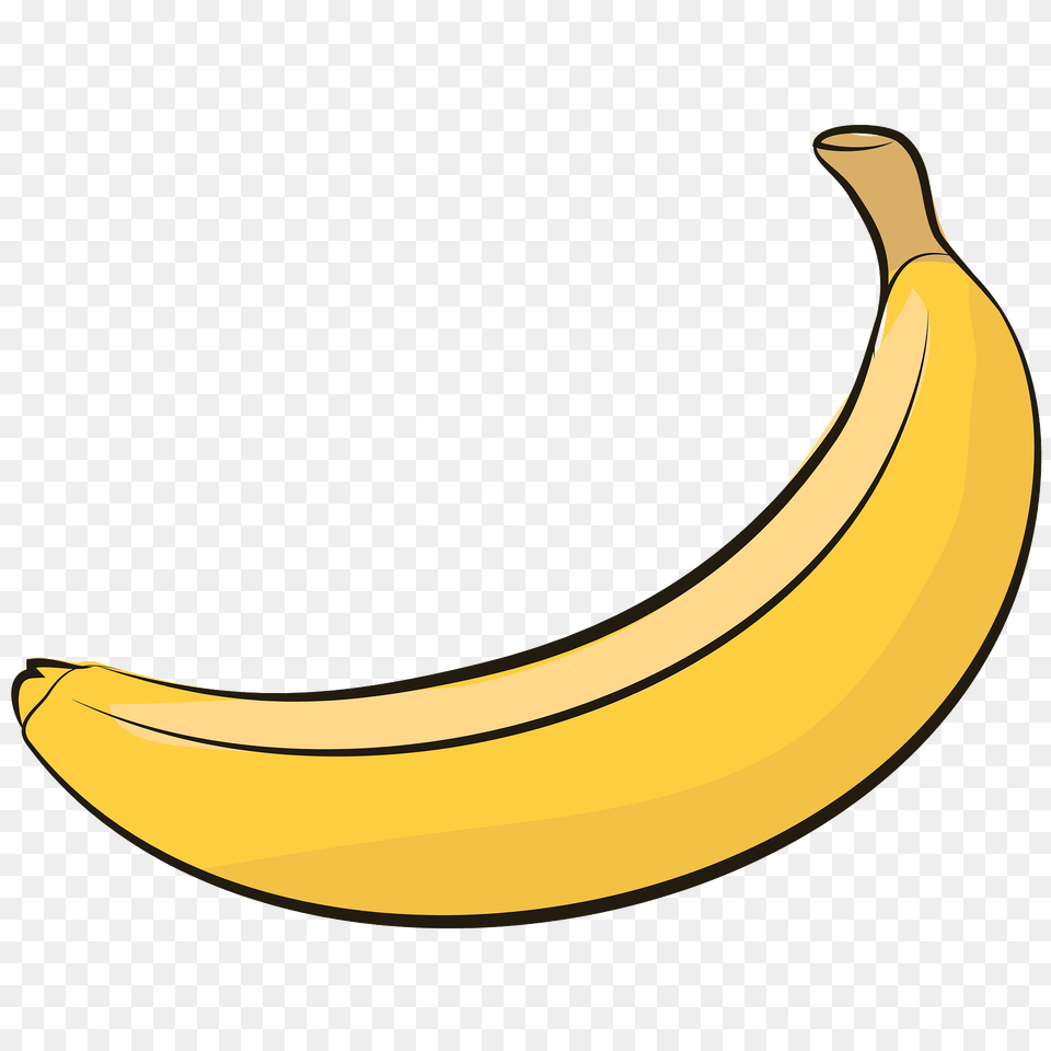 Banana Clipart, Food, Fruit, Plant, Produce Free Png