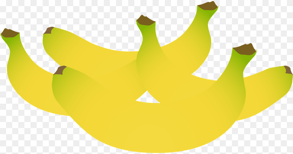 Banana Clipart, Food, Fruit, Plant, Produce Free Png Download