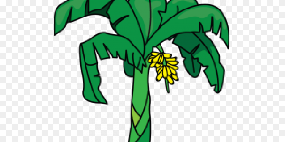 Banana Clipart Banana Tree, Palm Tree, Plant, Vegetation, Person Free Png
