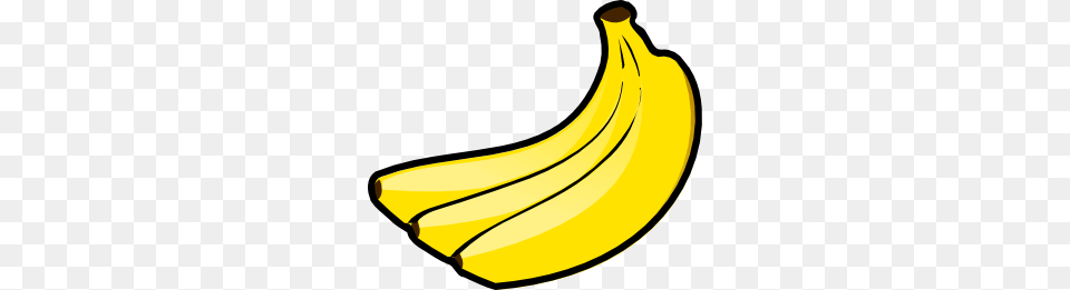 Banana Clipart Black And White Bananas Clip Art Delicious Talks, Food, Fruit, Plant, Produce Free Transparent Png