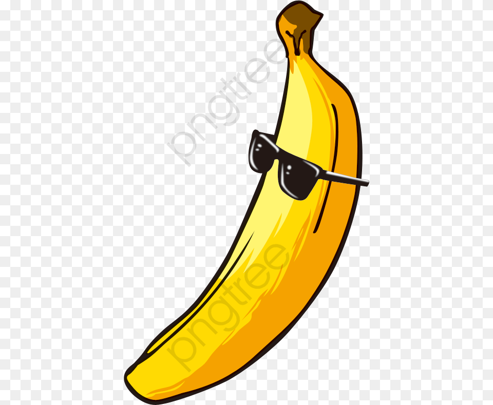 Banana Clipart Cartoon Bananas, Food, Fruit, Plant, Produce Free Transparent Png