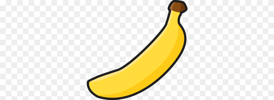 Banana Clipart Opened, Food, Fruit, Plant, Produce Free Transparent Png