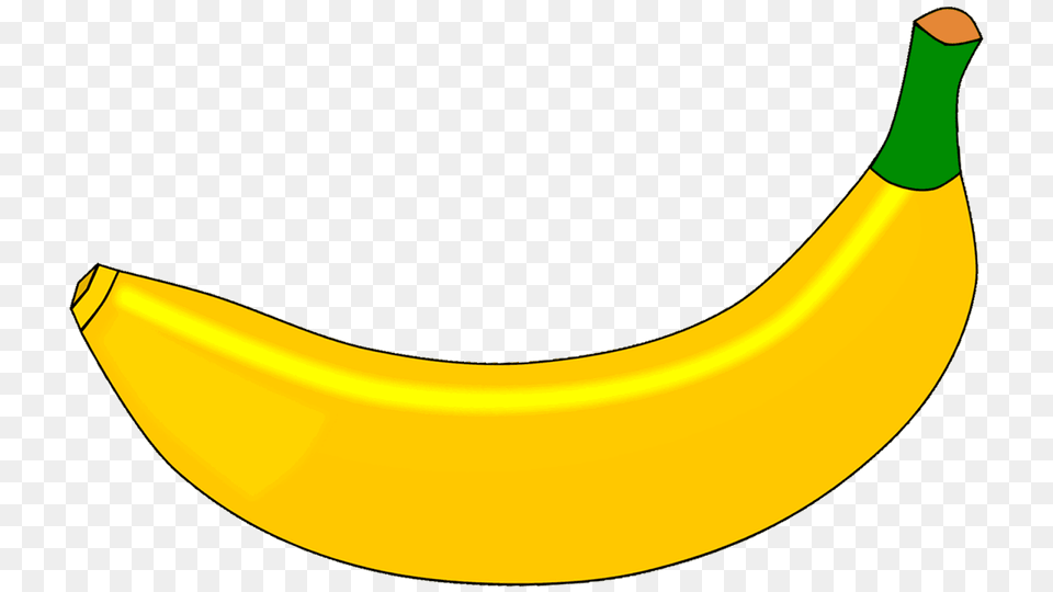 Banana Clipart Outline Images Pattern Clip Art, Food, Fruit, Plant, Produce Free Transparent Png