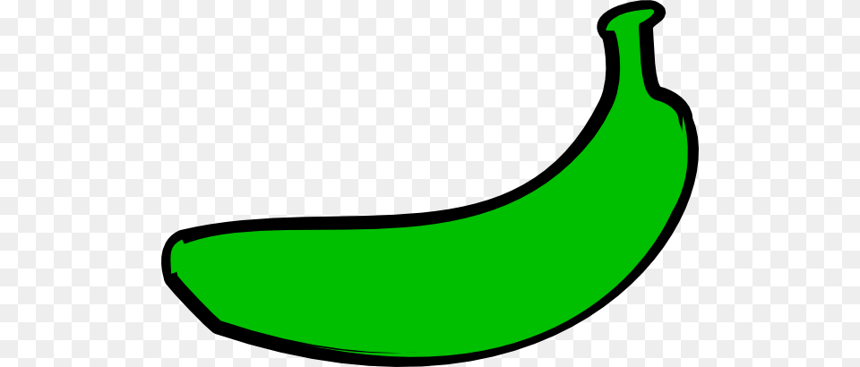 Banana Clipart To Print Banana Clipart, Food, Fruit, Plant, Produce Free Png Download