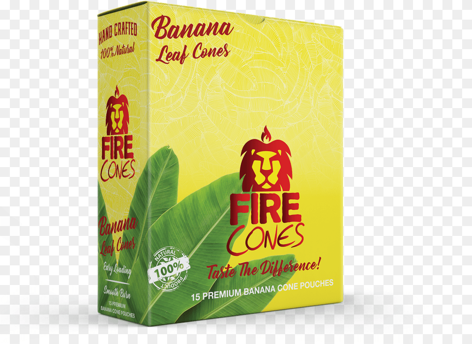 Banana Cones Fire Banana Leaf Cones, Herbal, Herbs, Plant, Beverage Free Png Download