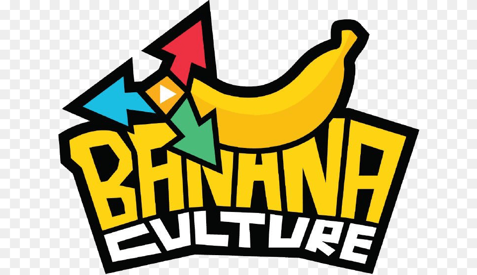 Banana Culture Music Logo Banana Culture, Food, Fruit, Plant, Produce Free Png Download