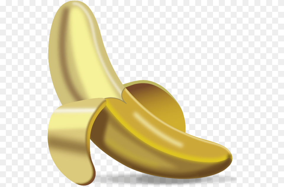 Banana Emoji, Food, Fruit, Plant, Produce Png Image