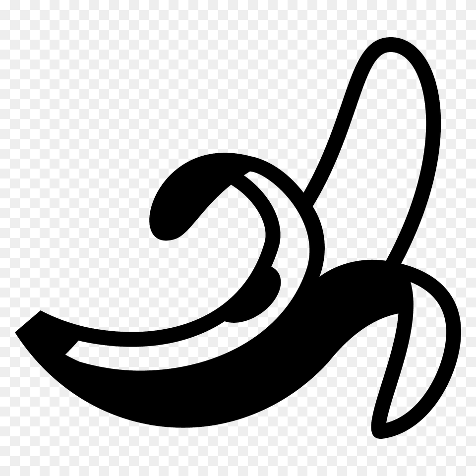 Banana Emoji Clipart, Food, Fruit, Plant, Produce Free Png