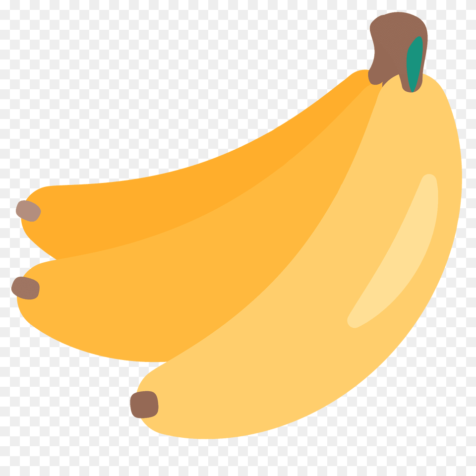 Banana Emoji Clipart, Food, Fruit, Plant, Produce Png Image