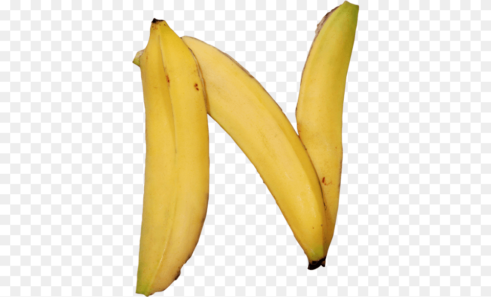 Banana Font Banana Typeface, Food, Fruit, Plant, Produce Free Transparent Png
