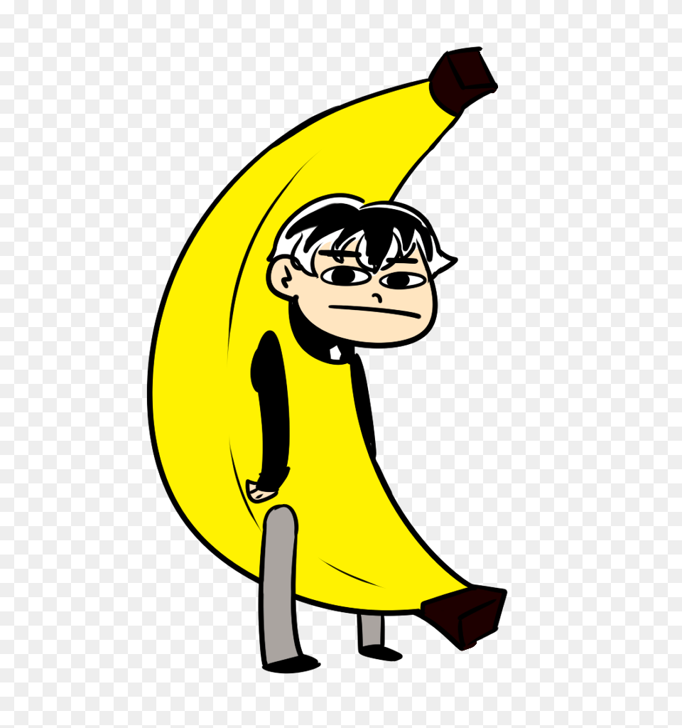 Banana Haise Fanart Tokyo Ghoul Know Your Meme, Food, Fruit, Plant, Produce Png Image