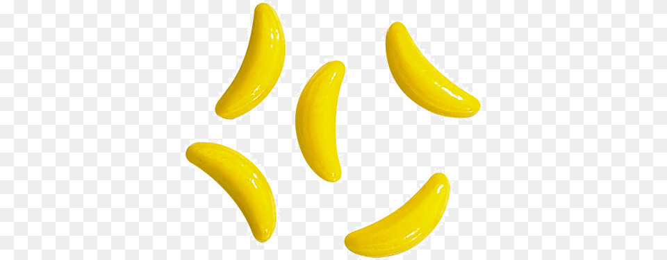 Banana Heads Pressed Candy Banana Candy, Food, Fruit, Plant, Produce Free Transparent Png