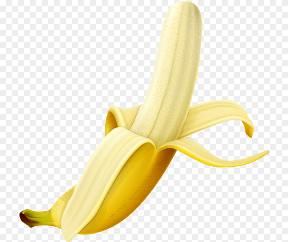 Banana High Quality Clip Art, Food, Fruit, Plant, Produce Png Image
