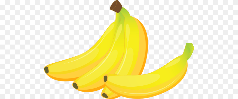 Banana Illustration, Food, Fruit, Plant, Produce Png Image