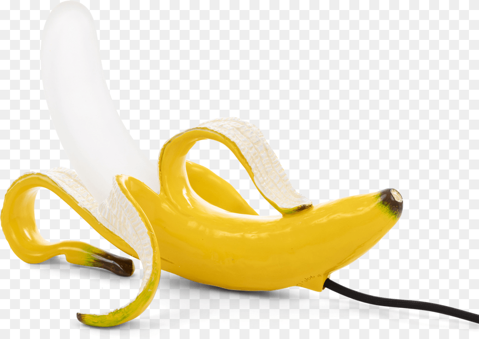 Banana Lamp Yellow Huey Seletti It Banana Lamp Yellow, Food, Fruit, Plant, Produce Free Png
