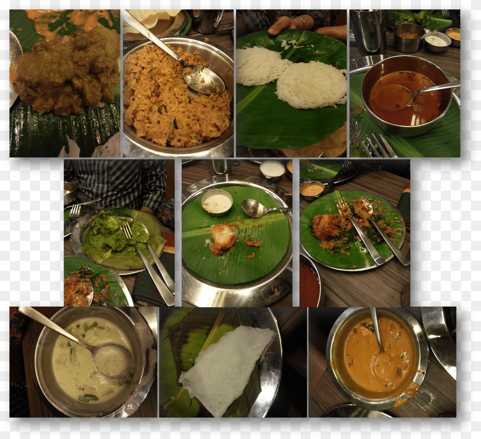 Banana Leaf, Food, Meal, Lunch, Curry Free Transparent Png