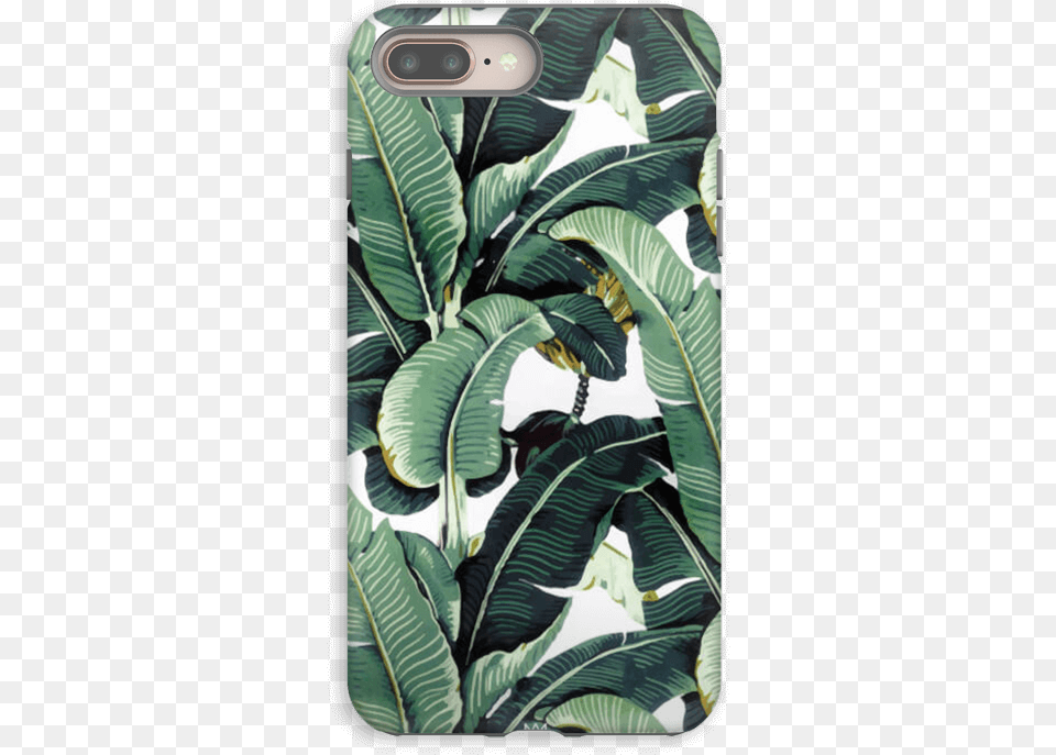 Banana Leaf Case Iphone 8 Plus Tough Banana Leaf Computer Background, Plant, Vegetation, Electronics, Phone Free Png