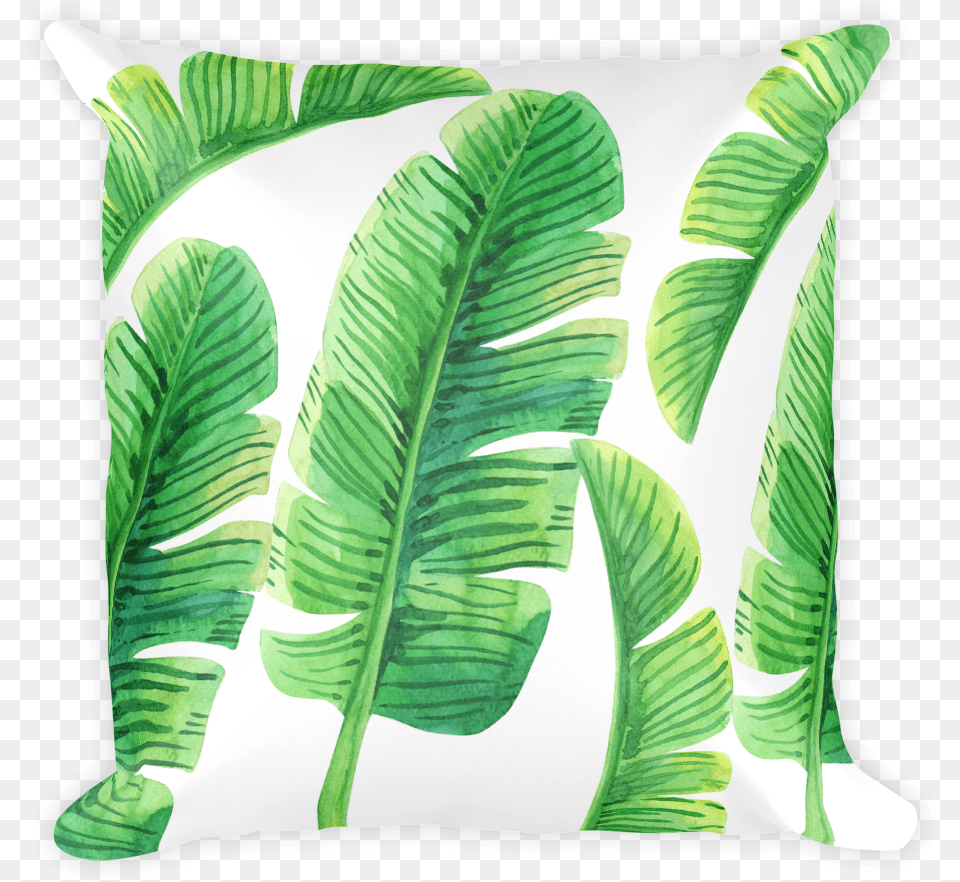 Banana Leaf Sabal Palmetto, Cushion, Home Decor, Pillow, Plant Free Png Download