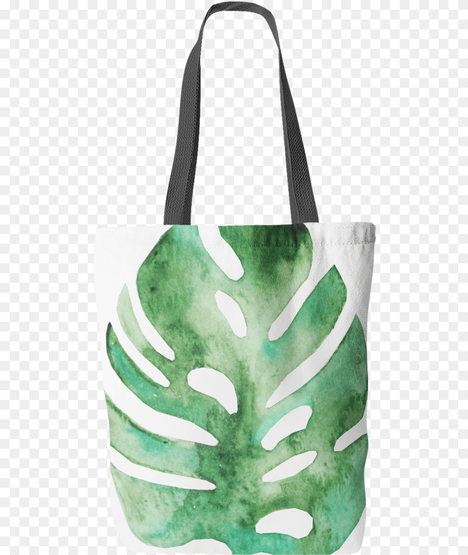 Banana Leaf Watercolor Tote Bag Tote Bag Leaf, Accessories, Handbag, Tote Bag Png