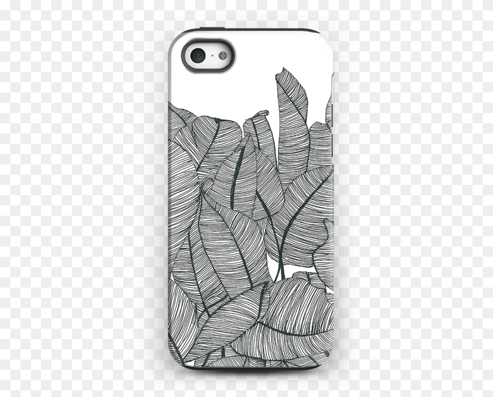 Banana Leaves Case Iphone 55s Tough Mobile Phone Case, Electronics, Mobile Phone, Art, Drawing Free Transparent Png