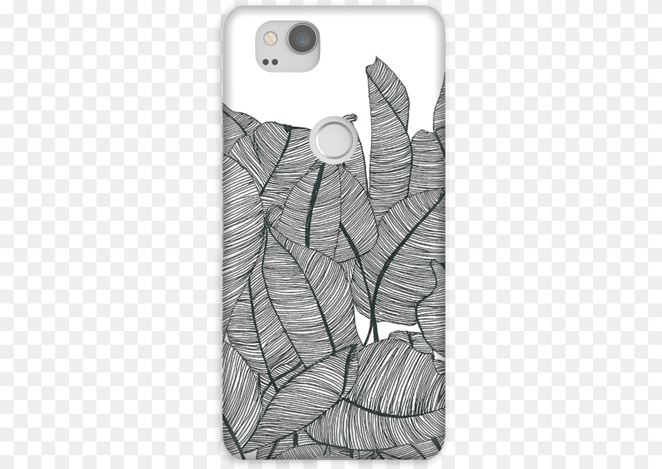 Banana Leaves Case Pixel Iphone, Art, Drawing, Electronics, Adult Png Image