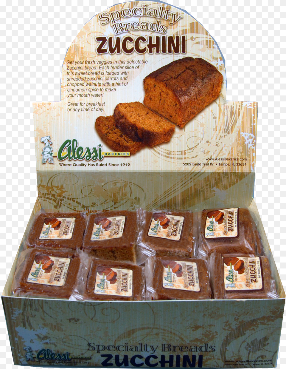 Banana Loaf Individually Packaged, Bread, Food, Chocolate, Dessert Free Png Download