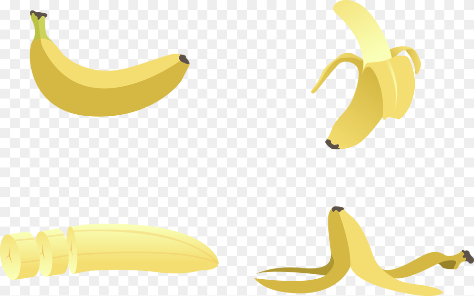 Banana Peel Banana Peel Saba Banana, Food, Fruit, Plant, Produce Png
