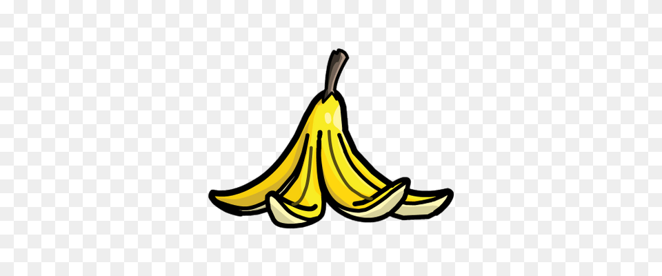 Banana Peel Clipart Food, Fruit, Plant, Produce Free Transparent Png