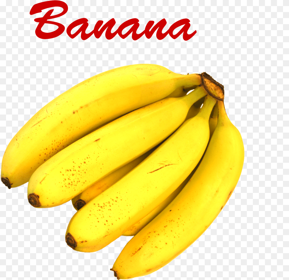 Banana Picture Saba Banana, Food, Fruit, Plant, Produce Free Png Download