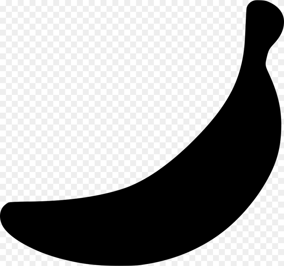 Banana Plant Tree Banana Logo Black And White, Food, Fruit, Produce Png