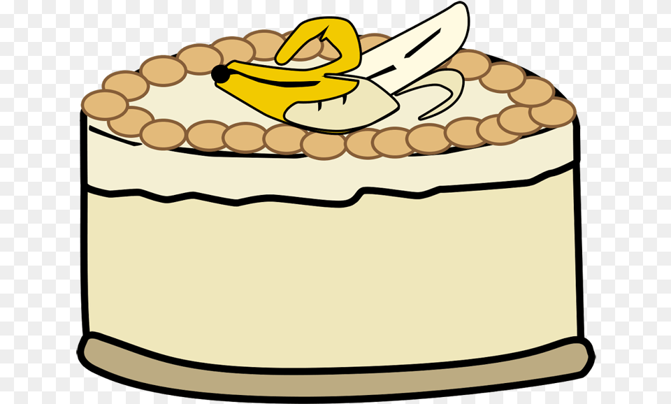 Banana Pudding Cheesecake Hornsby Cakes, Treasure, Cream, Dessert, Food Free Png Download