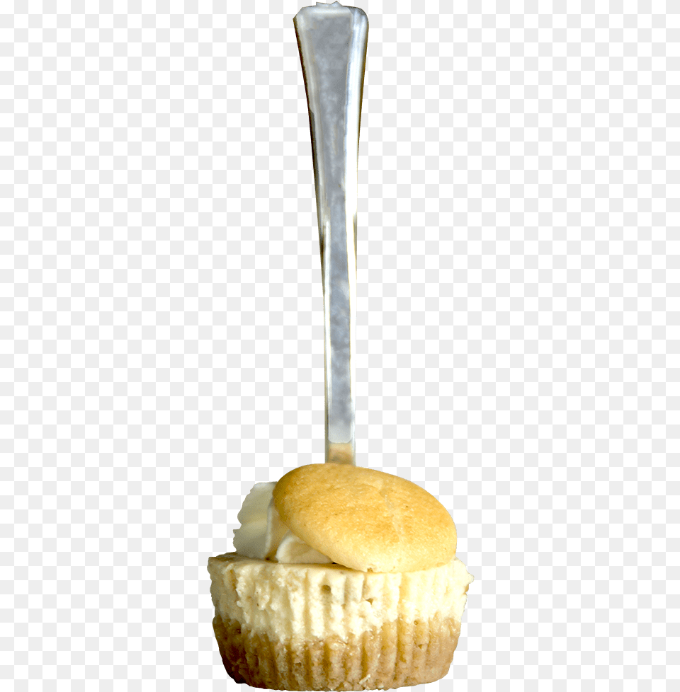Banana Pudding Muffin, Spoon, Icing, Food, Dessert Free Transparent Png