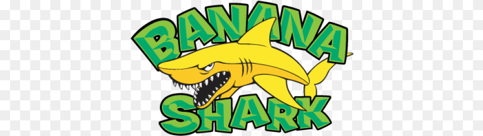 Banana Shark Logo Vector Download Banana Shark Logo Vector, Animal, Sea Life, Fish Free Png