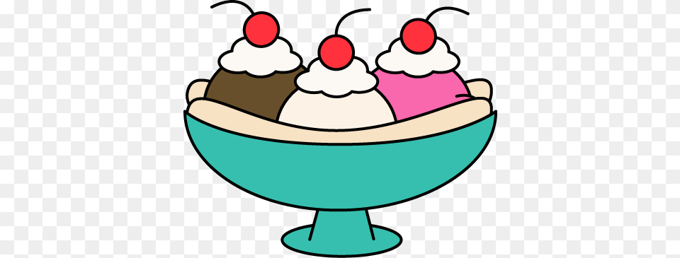 Banana Split Clipart Ice Cream Sundae Bar Ice Cream Banana Split Clipart, Dessert, Food, Ice Cream Free Transparent Png