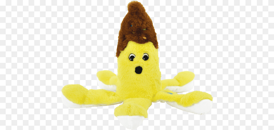 Banana Split Furry Pillow Stuffed Toy, Plush, Peeps Free Png